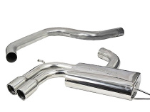 Audi A3 (8P) 2.0 TFSI 2WD (3 & 5-dörrars) 04-12 Catback Sportavgassystem (Ej Ljuddämpat) Cobra Sport